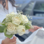 MARIEE ROSES BLANCHE BOUQUET